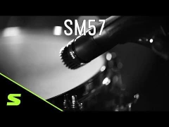 Shure SM57-LC Micrófono dinámico para instrumento - Modelo Shure, Ideal para Grabación y en vivo, Respuesta de frecuencia suave y amplia