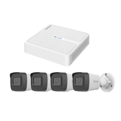 HiLook by HIKVISION Kit IP 2 Megapixel / NVR de 8 Canales con 8 Puertos PoE / 4 Cámaras IP Bala para Exterior MOD: KIPH4B/2MP - comprar en línea