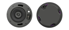 KRAMER CL-8D 8” two–way PoE powered Dante in–ceiling speaker