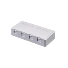 LINKEDPRO BY EPCOM Caja de pared de 4 puertos sin jack MOD: LP-WP-07B - comprar en línea