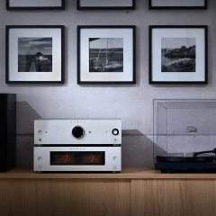 ONKYO ICON M-80 Amplificador de potrencia 2 canales, color plata. - online store
