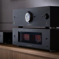 ONKYO ICON M-80 Amplificador de potencia 2 canales, color negro