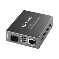 TP-LINK Convertidor Multimedia VDM Monomodo, 1 puerto RJ45 10/100, 1 puerto SC/UPC, hasta 20KM, Para su funcionamiento requiere el modelo MC112CS MOD: MC111CS - comprar en línea