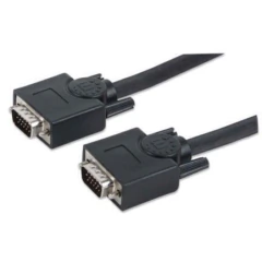 MANHATTAN (INTRACOM) Cable Manhattan para Monitor SVGA HD15 M-M 30m Color Negro MOD: 337342 - buy online