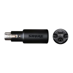 SHURE MVX2U Interfase XLR a USB para creadores de contenido on internet
