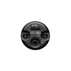 SHURE MVX2U Interfase XLR a USB para creadores de contenido - La Mejor Opcion by Creative Planet