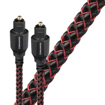 OPTCIN03 AUDIOQUEST Fibra óptica Cinnamon 3.0m - Alta fidelidad y sonido claro - Transferencia de datos de hasta 10 Gbps