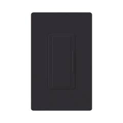 LUTRON ELECTRONICS Atenuador (dimmer) Auxiliar de pared, compañero de atenuadores multilocación color negro MOD: RDRDBL