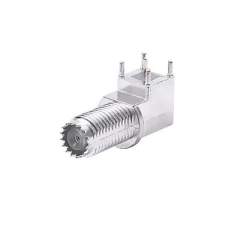 RF INDUSTRIES,LTD Conector Mini UHF Hembra para Montaje en PCB, Estaño/ Estaño/ Polipropileno. MOD: RFU-6065