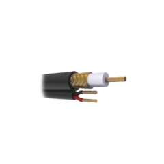 VIAKON Cable Coaxial RG59 Siamés, HECHO EN MÉXICO, Optimizado para HD. Aplicación para interior, Retazo de 25 Metros MOD: RG59V*25MTS on internet