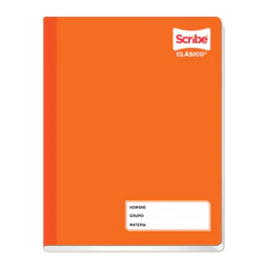 SCRIBE CUADERNO SCRIBE FRANCES DOBLE RAYAS 100 HJS pasta semirigida MOD: 4514 - comprar en línea