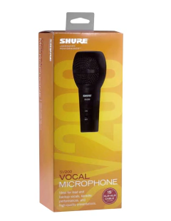 Shure SV200 Micrófono Dinámico con Cable XLR-XLR - Modelo de Micrófono Shure con Excelente Clidad de Sonido - Ideal para Voces en Conciertos en Vivo y Estudios de Grabación - online store