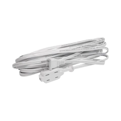 SURTEK Extensión Eléctrica Doméstica de 3 metros / 127 V CA 8 A Máximo / Color Blanco. SYS-136141
