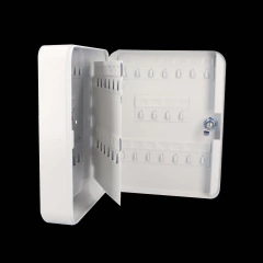 LOCK Caja para llaves con capacidad para 60 llaves/ Medidas 200 x 250 x 75 mm (ancho x alto x profundidad)/ Fabricada en acero/ Cerradura con llave. SYS-CLL-60