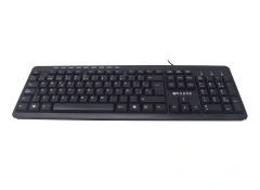 Imagen de Teclado Multimedia Naceb Technology NA-0109 - Estándar, Negro, Alámbrico