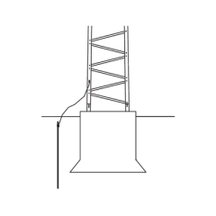 Trylon Sistema de Aterrizaje Básico para Estructura de Torre TITAN. MOD: TRY-T-GROUND - buy online