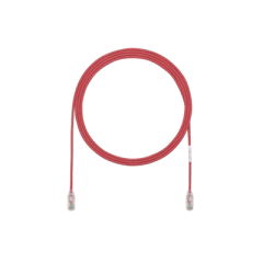 PANDUIT Cable de Parcheo TX6, UTP Cat6, Diámetro Reducido (28AWG), Color Rojo, 10ft MOD: UTP28SP10RD - buy online