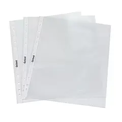 OXFORD Protector de hojas Oxford carta cristal caja con 100 pzas MOD: 64008 - comprar en línea