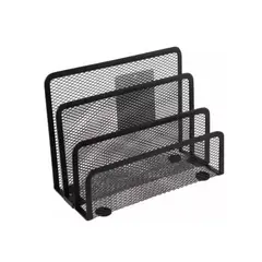 MAE Porta-documentos de malla metalica colornegro MOD: PSM-3 - comprar en línea