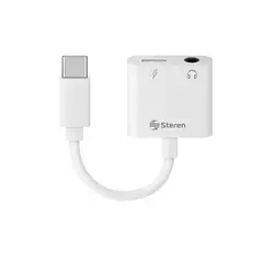 STEREN LM-Adaptador STEREN de USB C a 3.5 mm y carga MOD: USB-459 - comprar en línea