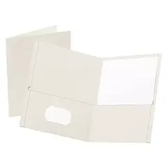 OXFORD Folder con doble solapa Oxford carta color blanco caja con 25 pzas MOD: 57504 on internet