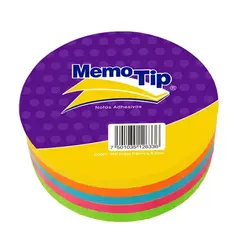 JANEL Notas Adhesivas Memo Tip forma circulo con 250 hojas de 6.8 x 6.8cm MOD: 6600303250CIRCU en internet