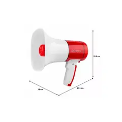 MITZU Megáfono recargable MITZU con entradas USB, micro SD, rec, sirena de 30w MOD: MEG-650RD en internet