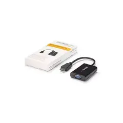 STARTECH CONVERTIDOR ADAPTADOR STARTECH HDMI A A HD15 CON AUDIO 1920X1200 MOD: HD2VGAA2 en internet