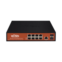 WI-TEK Switch Administrable de 8 puertos Gigabit Ethernet con PoE 802.3 af/at y 24V Pasivo + 2 SFP Gigabit, 150 W MOD: WI-PMS310GF-ALIEN - comprar en línea