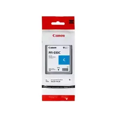 Tanque de tinta CANON PFI-030 - Cian, Tecnología de impresión inyección de tinta. Compatible con Plotter Canon TA-20 y TA-30. Capacidad 55 ml - comprar en línea