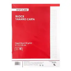 DIETRIX Block Dietrix tamaño carta cuadro 5mm 80 hojas MOD: 3473