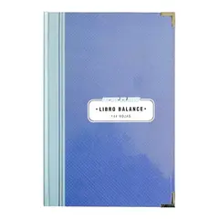 DIETRIX Libro balance frances 144 hojas First Class color azul 24.3 x 34.6 cm MOD: 1355