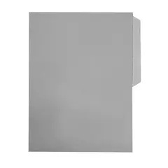 ESSELTE Folder de color Pendaflex carta color gris ceja 1/2 caja con 25 pzas MOD: C0025 1/2 GR