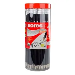 KORES Lápices de grafito Kores 2-HB bote 72 pzas MOD: 92372