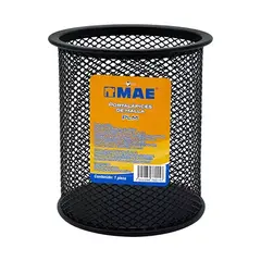 MAE Portalápiz mae de malla metálica negro. MOD: PLM