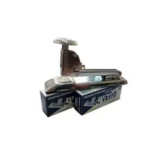 PILOT Engrapadora cromada de golpe Pilot Mod.400 tira completa c/2 cajas de grapas MOD: P0045