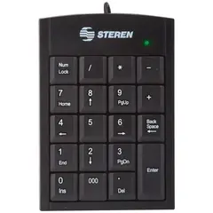 STEREN Teclado numérico de usb STEREN 1 pieza. MOD: COM-625