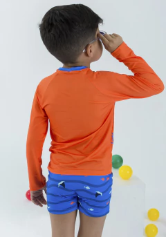 CONJ UNI-DUNI-TÊ INFANTIL 00326 EST TUBARAO ZUUM COM PROTEÇÃO UV na internet