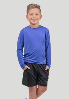 ML LISA INFANTIL 15101 AZUL ROYAL BECK COM PROTEÇÃO UV - Compre roupas com proteção UV na Loja Virtual Litoraneus UV Protection