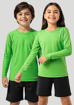 ML LISA INFANTIL 15101 VERDE NEON COM PROTEÇÃO UV - buy online