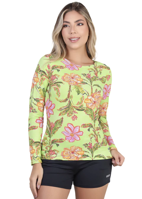 MANGA LONGA VIENA FEMININO 00208 EST LUMINA COM PROTEÇÃO UV - buy online