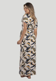 SAÍDA KAFTAN ZALI FEMININO 00704 EST GAMBOA COM PROTEÇÃO UV on internet