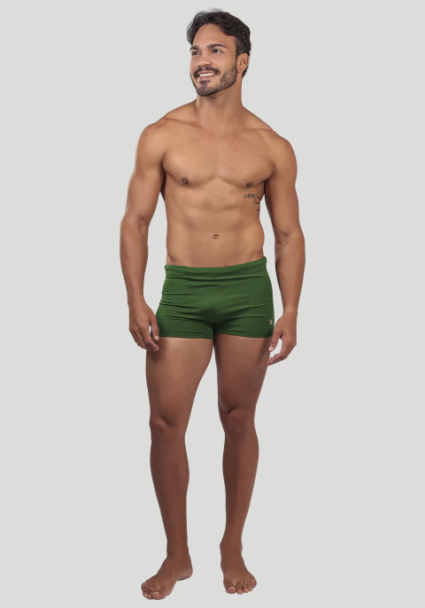 SUNGA BOX MASCULINO 00811 VERDE UNI COM PROTEÇÃO UV - comprar online