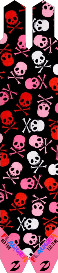 Banderas Red Zone Serie SKULL en internet
