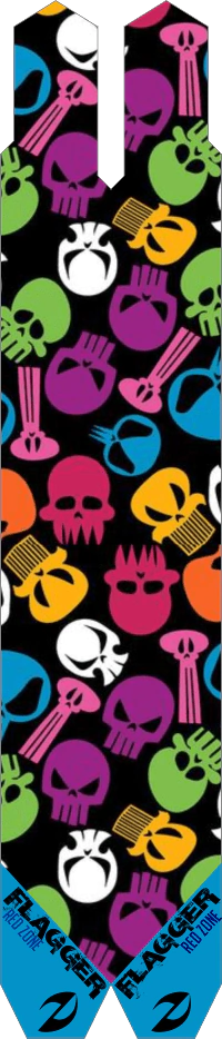 Banderas Red Zone Serie SKULL - comprar en línea