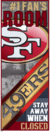 Placa para Habitacion de Aluminio Serie NFL - tienda en línea