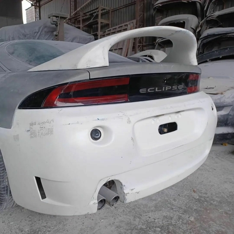 Parachoque Traseiro Mitsubishi Eclipse 1995 até 1999 - Sem Pintar