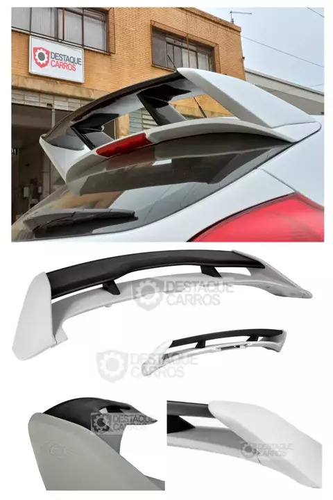 Kit Focus Hatch Aerofólio RS + Spoiler Traseiro + Saia Lateral 2015 até 2019 - Sem pintura - comprar online