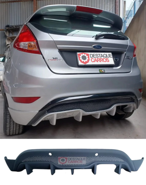 Aerofólio WRC + Spoiler Traseiro New Fiesta C/ Quilha - Sem Pintura - comprar online