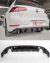 Spoiler Difusor Traseiro Golf GTI MK7.5 2018 até 2021 - Sem Pintar